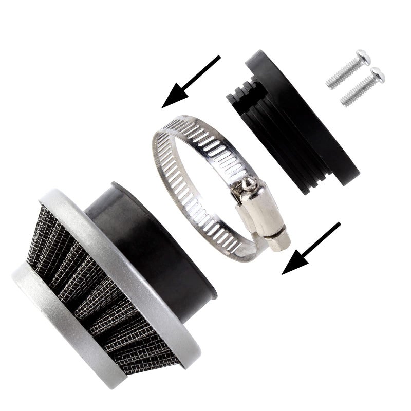 YOFMOO Filter 42mm 43mm 44mm Adapter Velocity Stack for 33cc 43cc 47cc 49cc 50cc 52cc Minimoto 2-stroke Dirt Mini Pocket Bike Kids ATV Go Kart Big Foot Goped Blad Gas Powered Scooter X1 X2 X3 X6 - Image 4